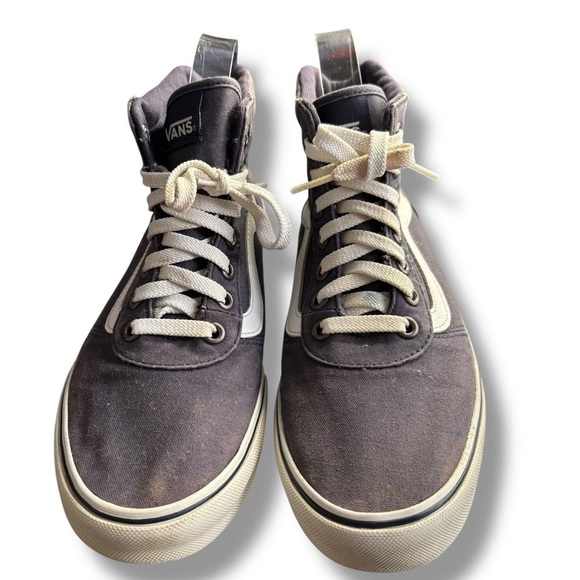 Vans Gray Skater High Top Sneakers Size 7.5 | 3268 - Picture 2 of 8